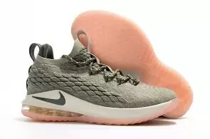 nike lebron 15 boys preschool basketball gray brown